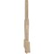 Ekena Millwork Kennewick Rough Sawn Timber Gable Bracket, Douglas Fir, 72"W x 33"H x 2"D x 6"F, 11/12 Pitch GBW072X33X0206KEN00RDF - alternate 3